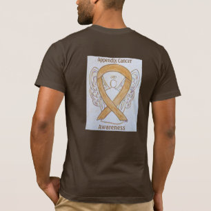 T-shirts Apêndice Cancer Consciencialização Amber Faixa de
