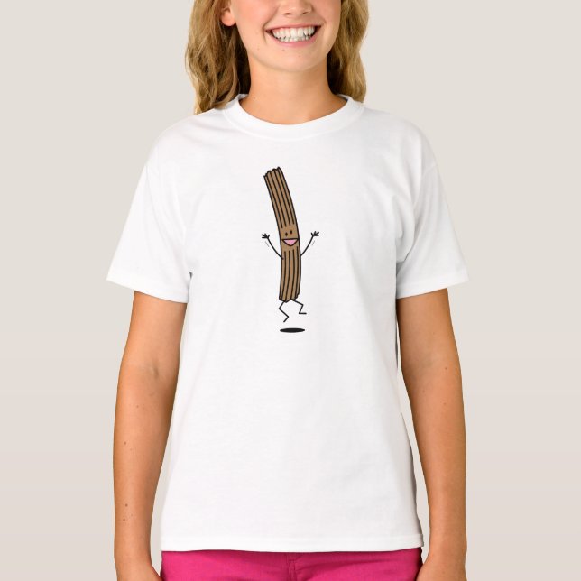 T-shirts Aplausos Jumping Churro (Frente)
