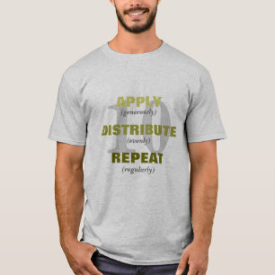 T-shirts Aplicar, Distribuir, Repetir