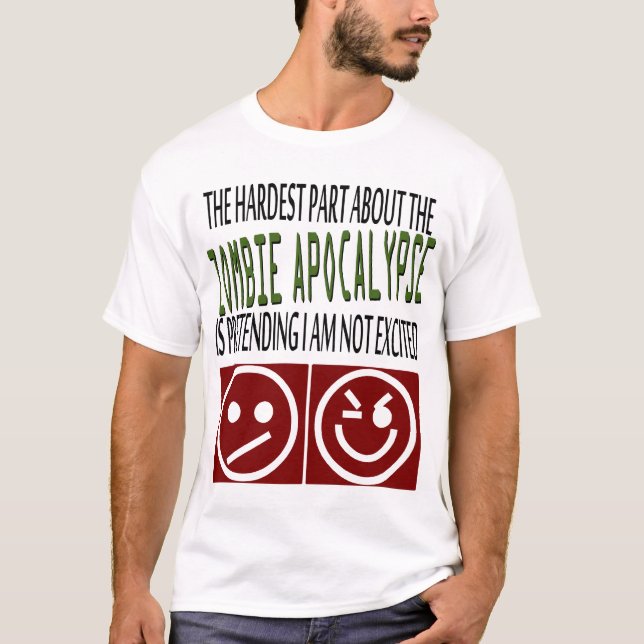 T-shirts Apocalipse do zombi (Frente)