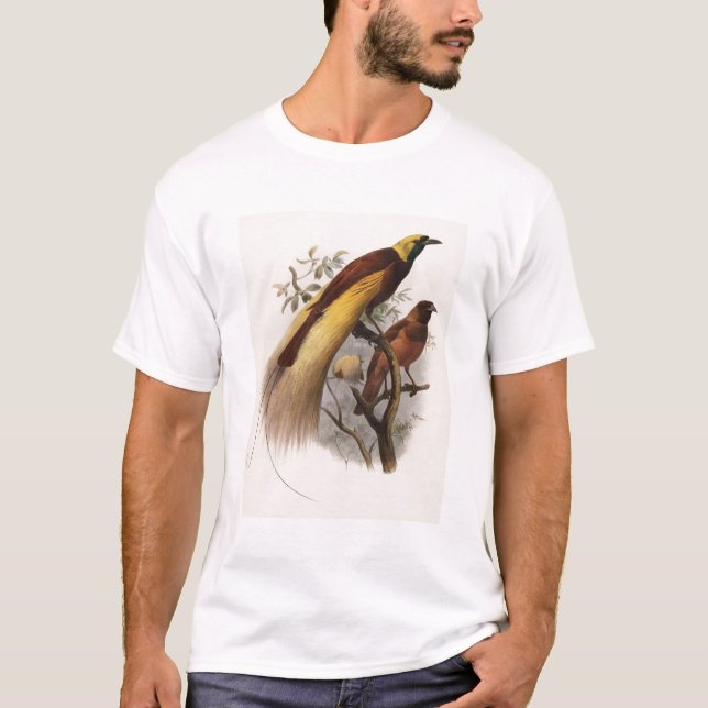 T-shirts Apoda de Elliot - de Paradisea - maior pássaro de (Frente)