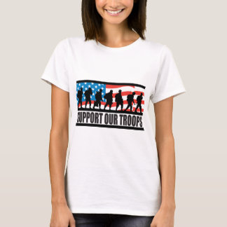 T-shirts Apoie nossas tropas