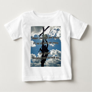 T-shirts Apoie seu Lineman
