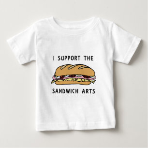 T-shirts Apoio As Artes De Sanduíche