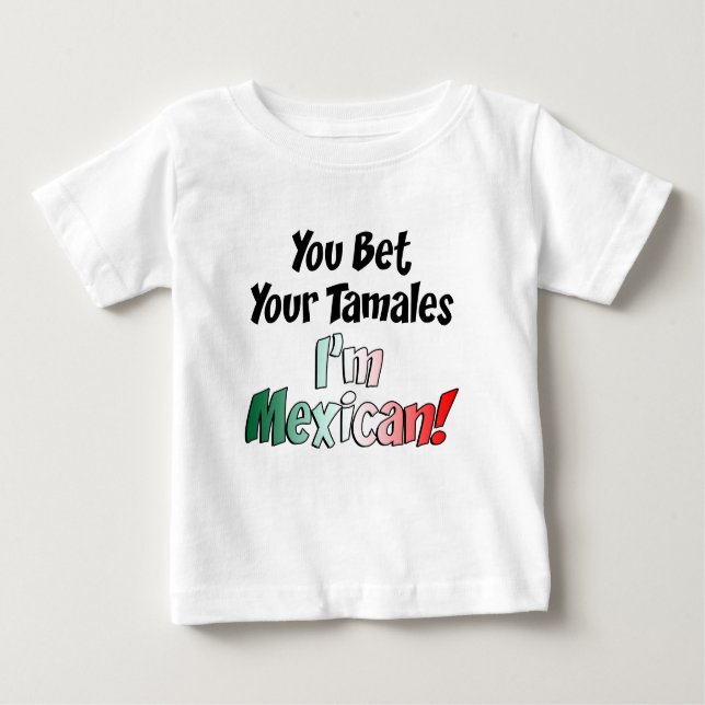 T-shirts Apostem seus Tamales mexicanos (Frente)