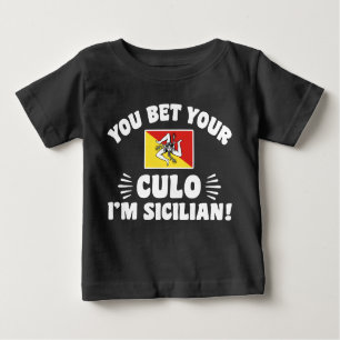 T-shirts Aposto que sou siciliano.