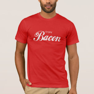T-shirts Aprecie o T do bacon