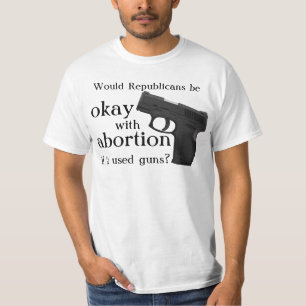 T-shirts Aprovado com aborto