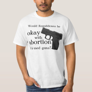 T-shirts Aprovado com aborto