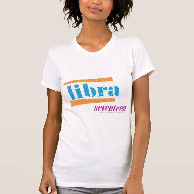 T-shirts Aqua do Libra (Frente)