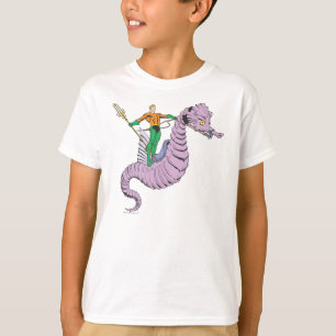 T-shirts Aquaman corre cavalo marinho
