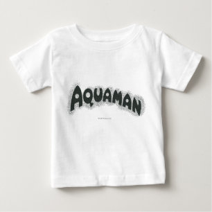 T-shirts Aquaman Grunge Black Logo