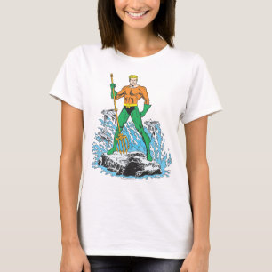 T-shirts Aquaman Stands com Pitchfork