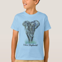 Aquarela Elefante Africano, Arte Animal