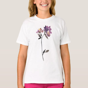 T-shirts Aquarela Floral III