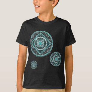 T-shirts Aquarius Mandala Kid e Baby Dark Shirt