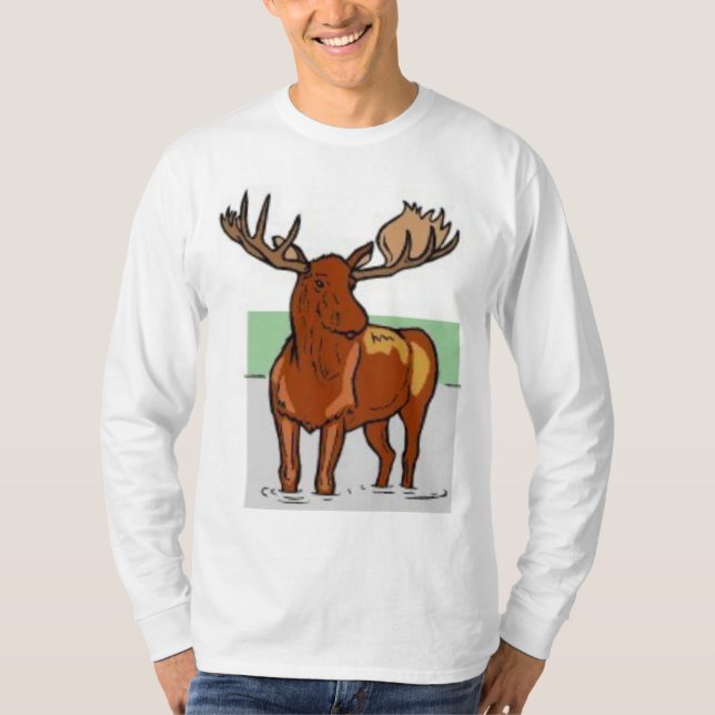 T-shirts Aqui Moosey Moosey (Frente)