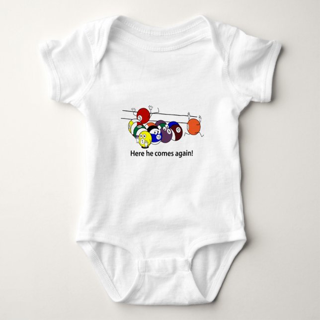 T-shirts Aqui vem desgaste infantil (Frente)