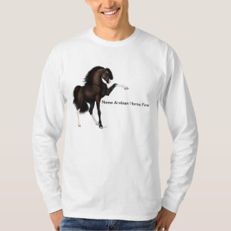 T-shirts Arabian Horse Passion Brown