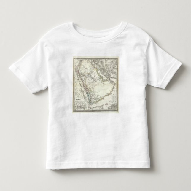 T-shirts Arabien - península árabe (Frente)