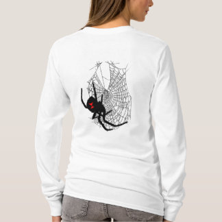 T-shirts aranha da viúva negra, eu sou veneno!
