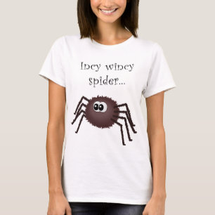 T-shirts Aranha do wincy de Incy