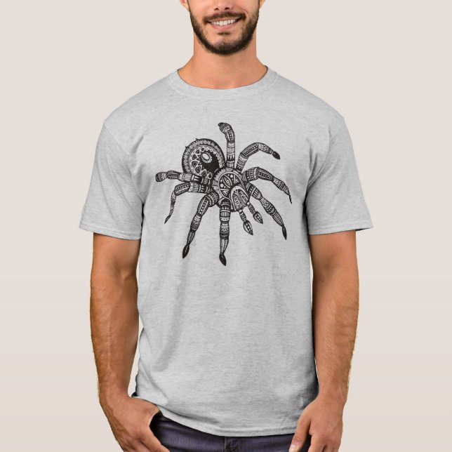 T-shirts Aranha inspirada (Frente)