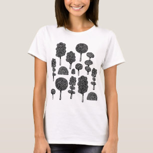 T-shirts Arboretum 230715 - Preto