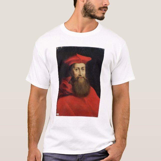 T-shirts Arcebispo cardinal de Reginald Pólo de Canterbury (Frente)