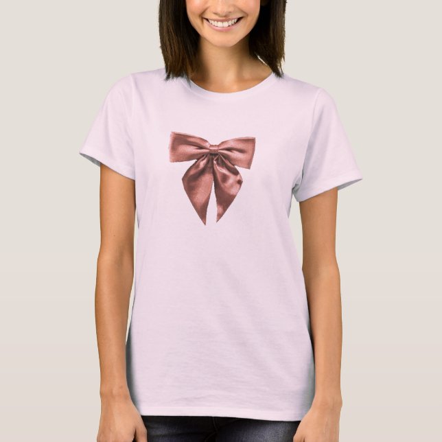T-shirts Arco cor-de-rosa (Frente)