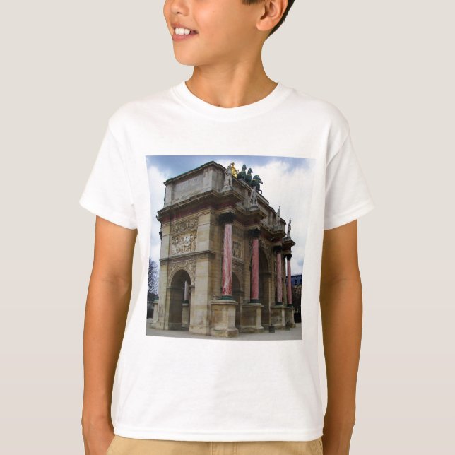 T-shirts Arco de Triunfo do Carrousel. (Frente)