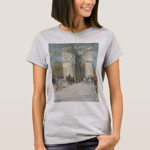 T-shirts Arco de Washington, Primavera por Frederick Childe