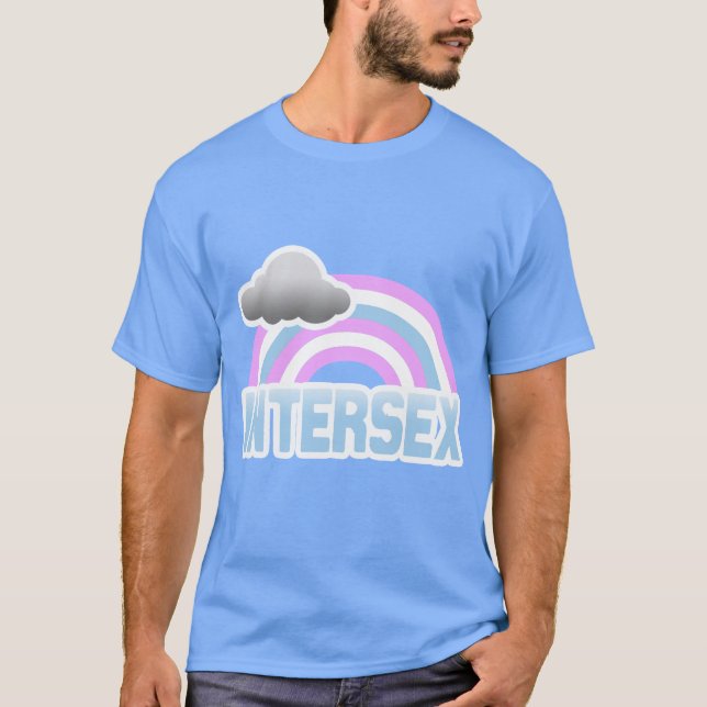 T-SHIRTS ARCO-ÍRIS DE INTERSEX (Frente)