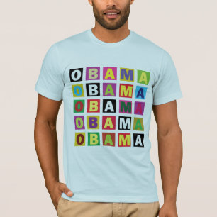 T-shirts Arco-íris de Obama