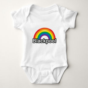 T-SHIRTS ARCO-ÍRIS DO ORGULHO DE BLACKPOOL - .PNG
