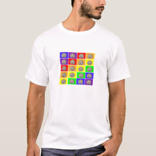 T-shirts Arco-íris do ouriço