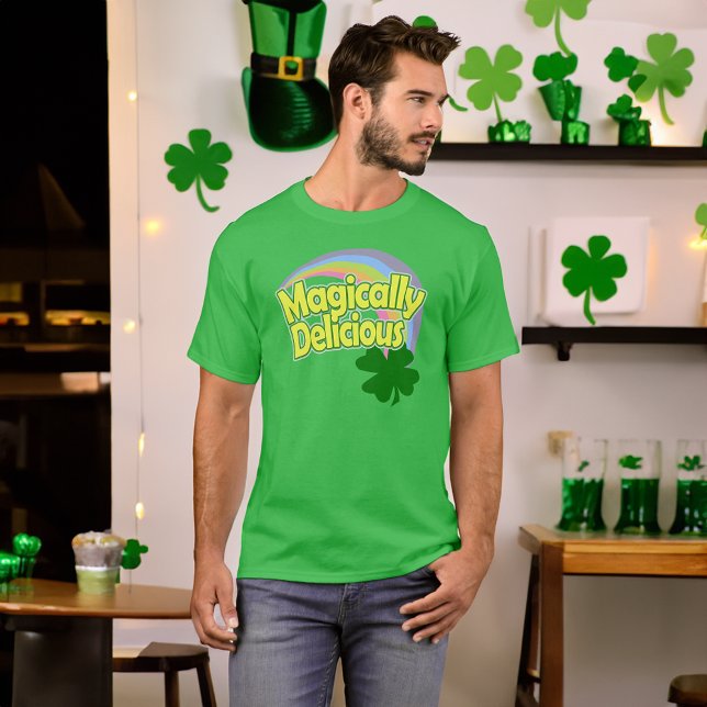 T-shirts Arco-Íris Magicamente Delicioso (magically delicious st patricks day lucky charms tshirt)