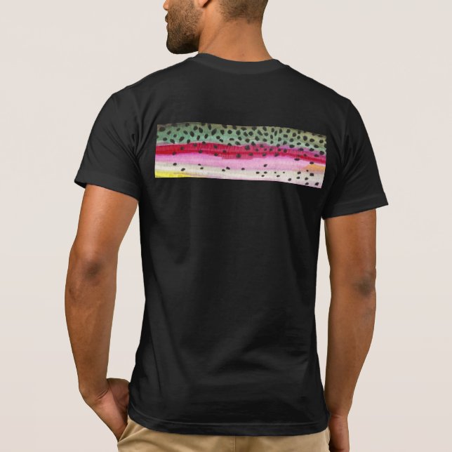 T-shirts Arco-Íris Pescar (Verso)