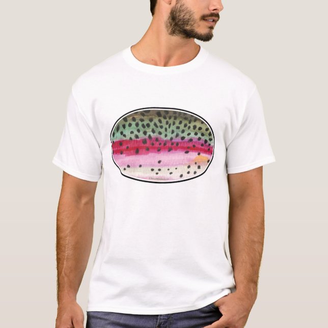 T-shirts Arco-Íris Pescar (Frente)