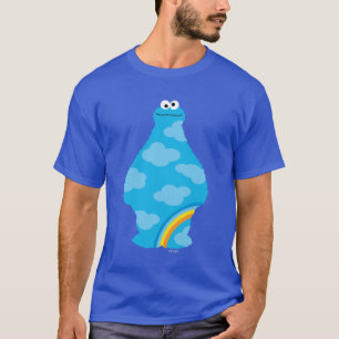 T-shirts Arcos-íris do monstro do biscoito