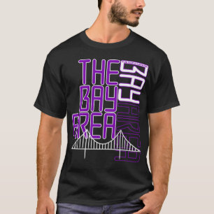 T-shirts Área do compartimento (Roxo)