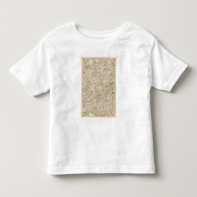 T-shirts Áreas urbanas de Alemanha (Frente)