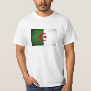 T-shirts Argélia Grunge Flag
