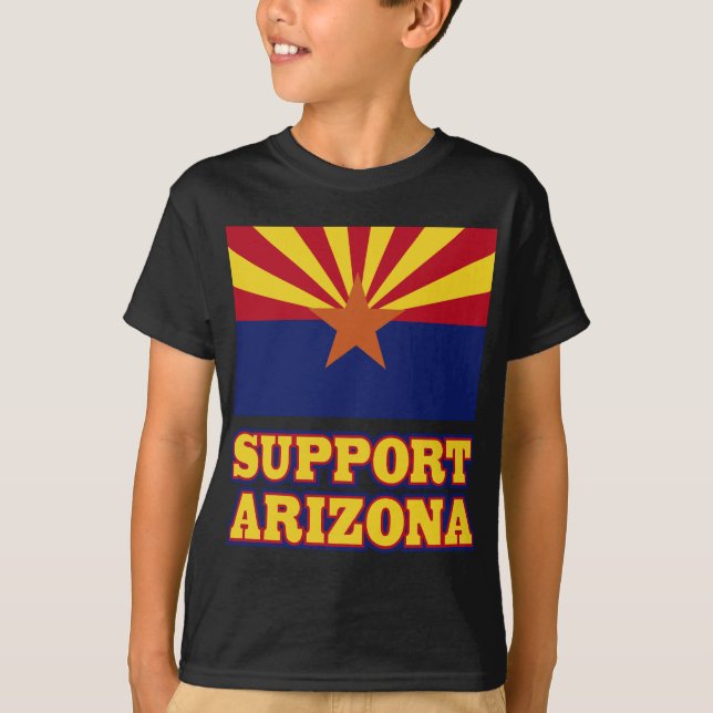 T-shirts Arizona do apoio (Frente)