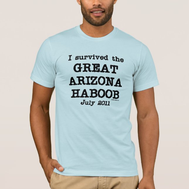T-shirts Arizona Haboob (Frente)