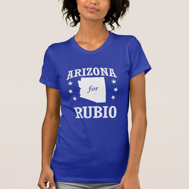 T-SHIRTS ARIZONA PARA RUBIO (Frente)