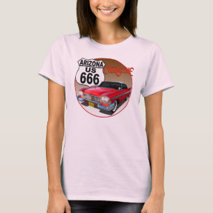 T-shirts Arizona US Route 666 - Christine