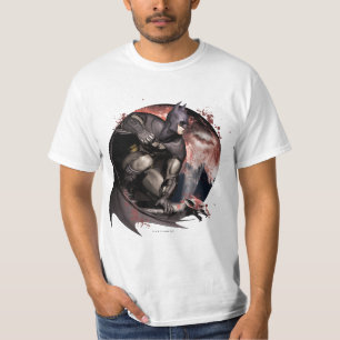 T-shirts Arkham City Batman Moon