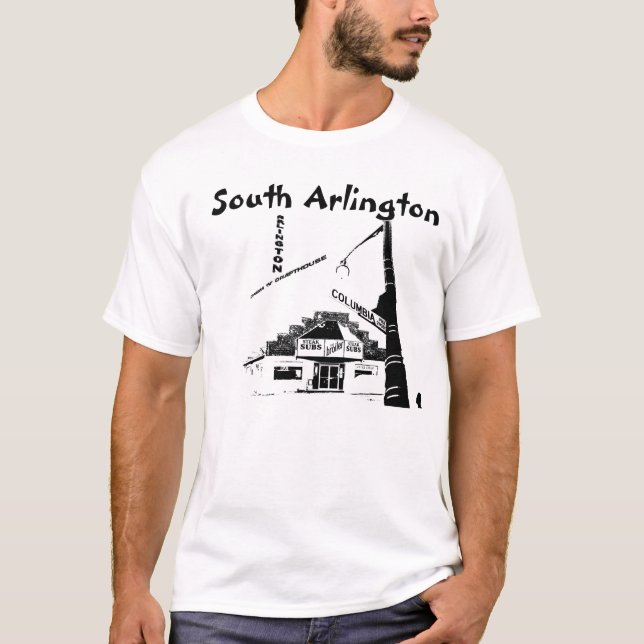 T-shirts Arlington sul (Colômbia Pike) (Frente)