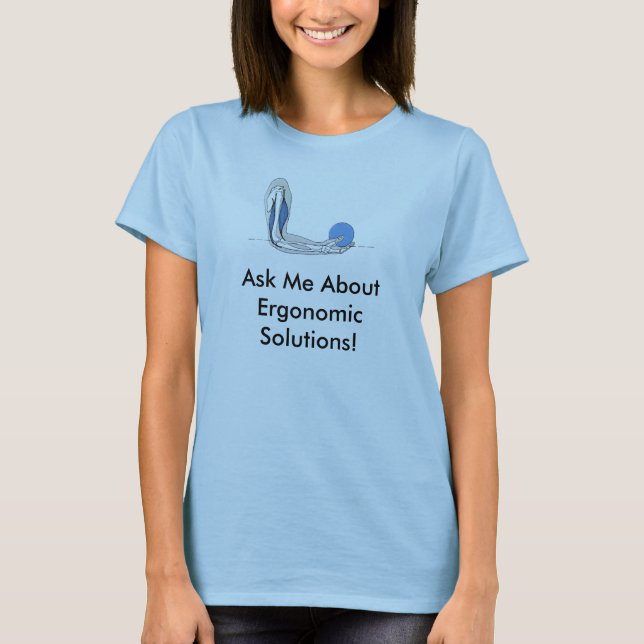 T-shirts Arm1, perguntam-me sobre soluções ergonómicas! (Frente)
